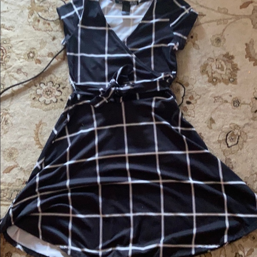 tie front dress